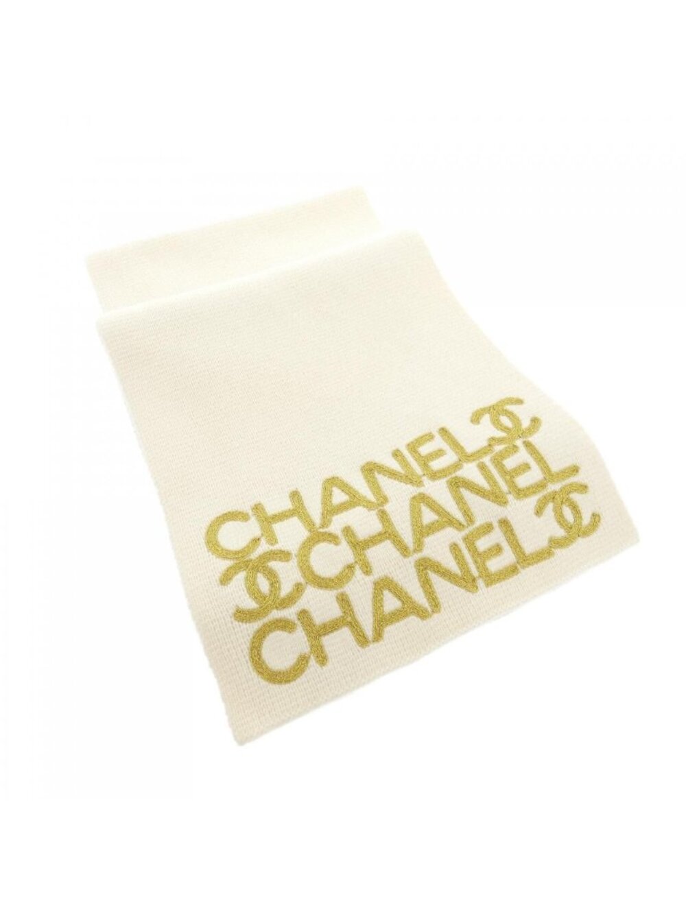 Chanel Scarf Beige